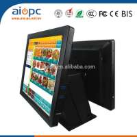 hard disk 500g intel 1037U dual screen pos/coffee pos /bar dual screen pos terminal tablet